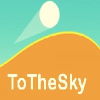 to the sky